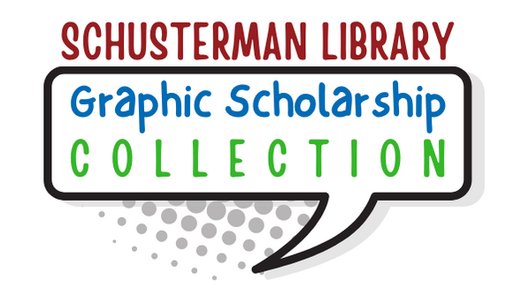 Schusterman Library Graphic Scholarship logo